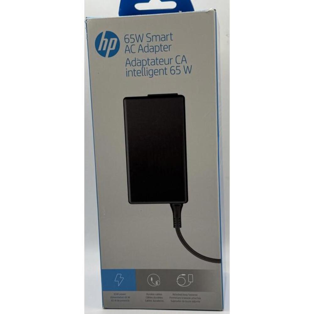 HP65W Smart AC Adapter, New in Sealed Box
